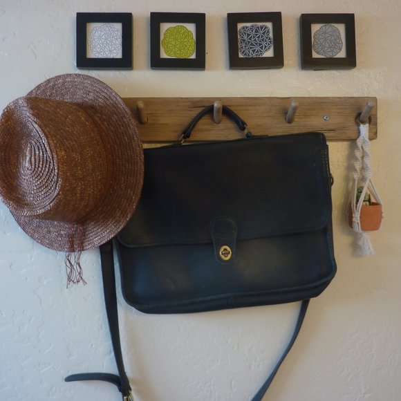 Coach Handbags - Vintage Black Coach Briefcase